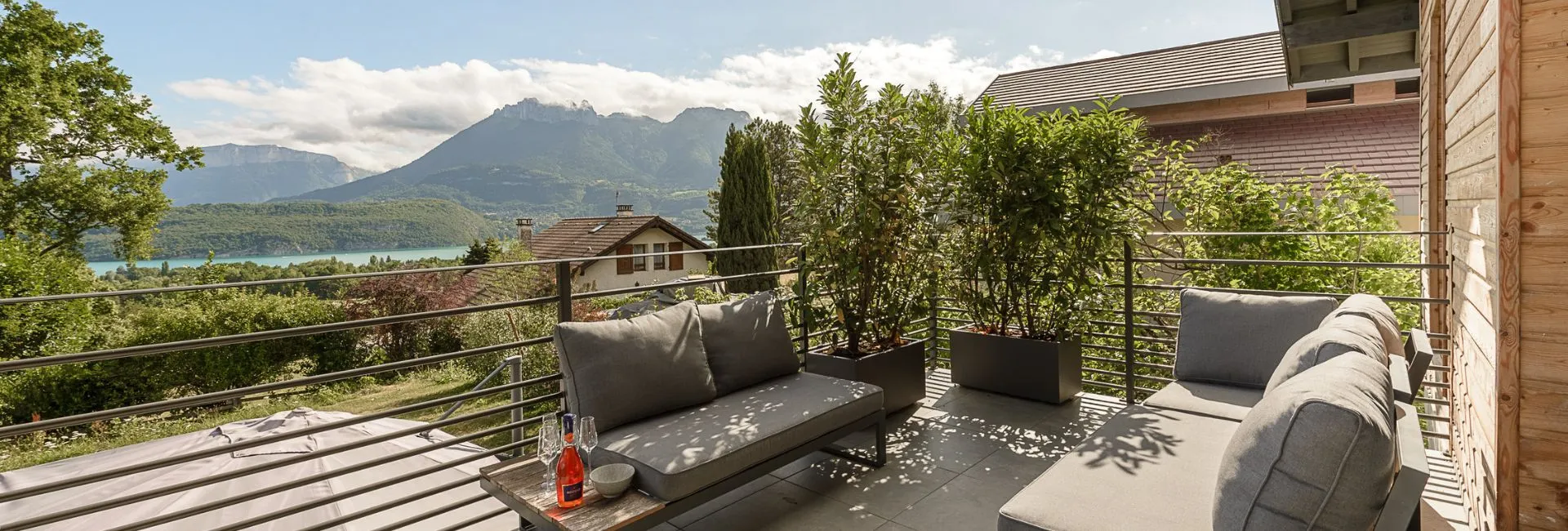location de villa au bord du lac d'annecy