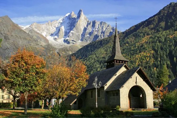 courchevel en automne alpes