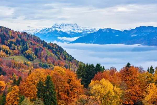 paysages automnales alpes france