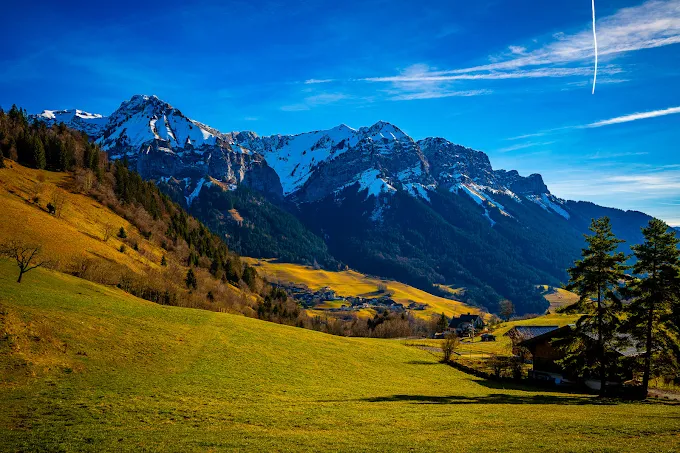 Le-col-de-la-Forclaz-de-Montmin