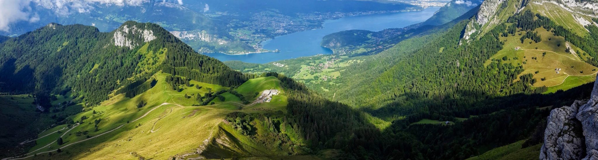 Les randonnés autour du lac d'Annecy