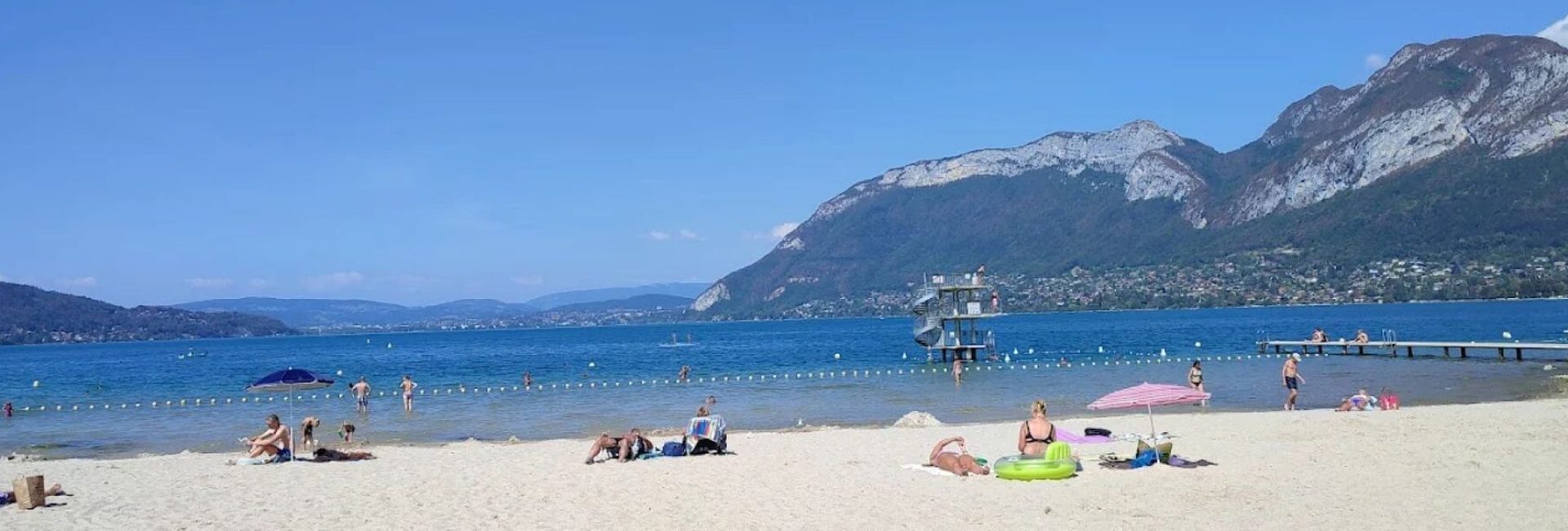 plage de saint jorioz lac annecy