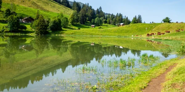 lac des confins la clusaz