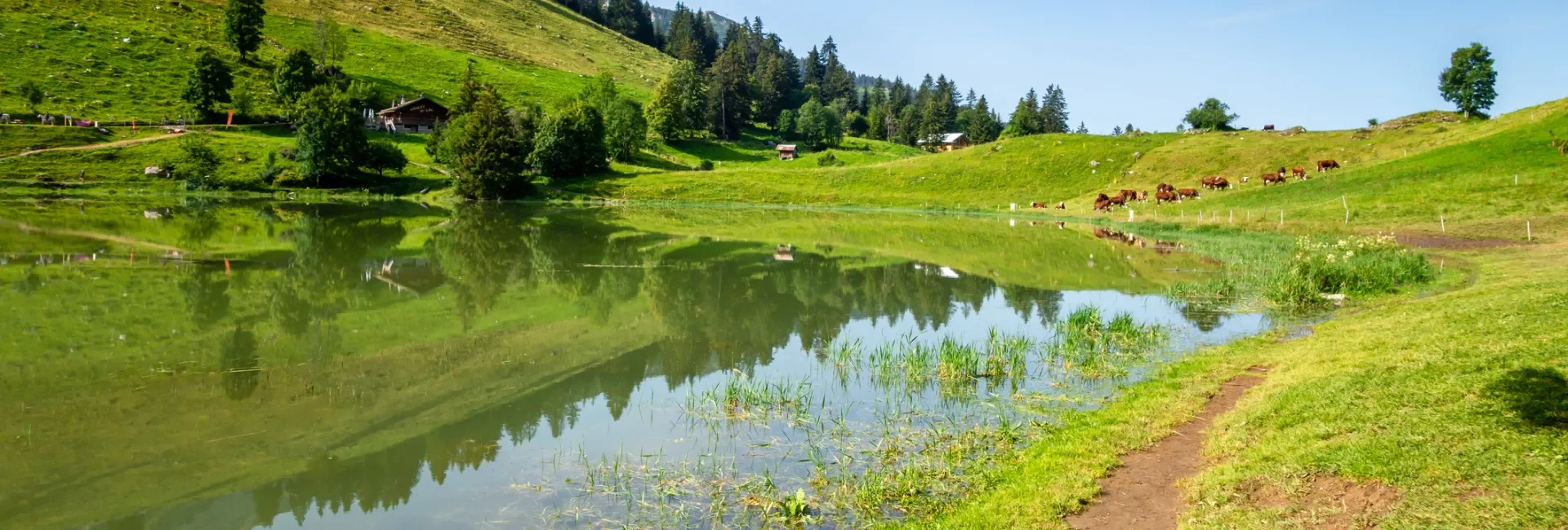 lac des confins la clusaz