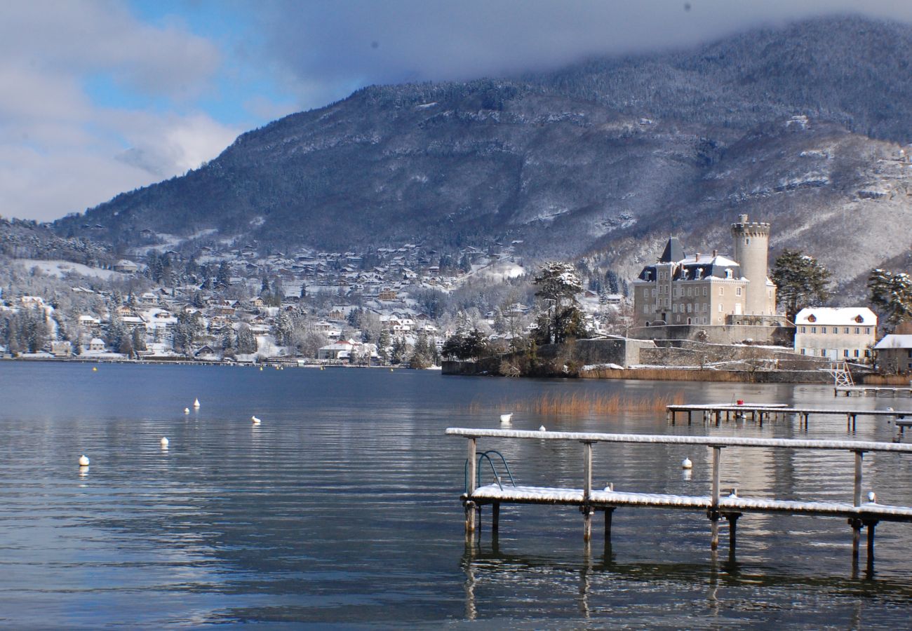 annecy lake, luxury, flat, holiday rental, annecy, vacation, lake view, mountain, hotel, snow, sun, private beach