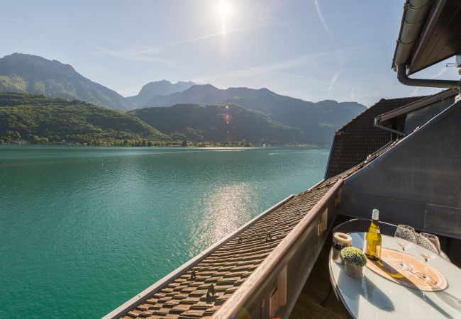 annecy lake, duingt, luxury, flat, holiday rental, annecy, vacation, lake view, mountain, hotel, snow, sun, private beach