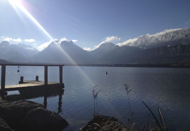 annecy lake, cottage, standing, holiday rental, location, annecy, lake, mountains, luxury, house, hotel, sun, snow, vacation