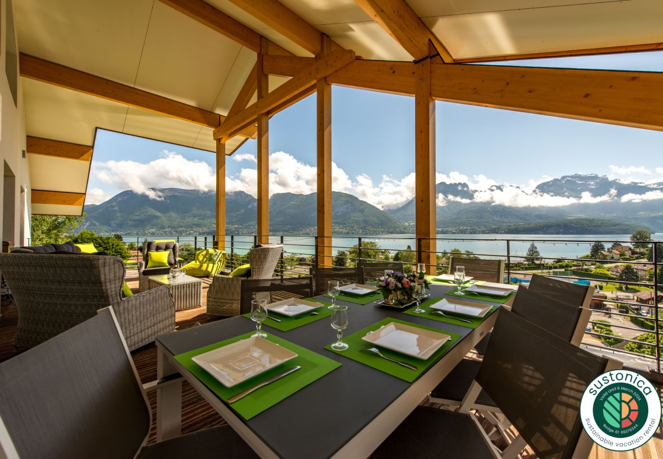 LLA Selections - Home and chalets Premium rentals French alps flat, jacuzzsi, lake and mountain view, seasonal rental, luxury concierge, holidays, hotel, annecy, summer, France