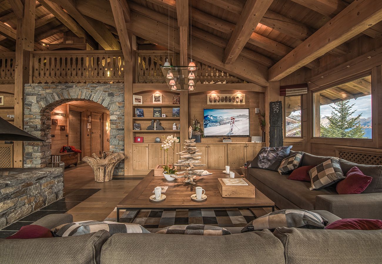 Chalet in Courchevel - Winter Courchevel -- Le Wood and Stone SKI IN OUT