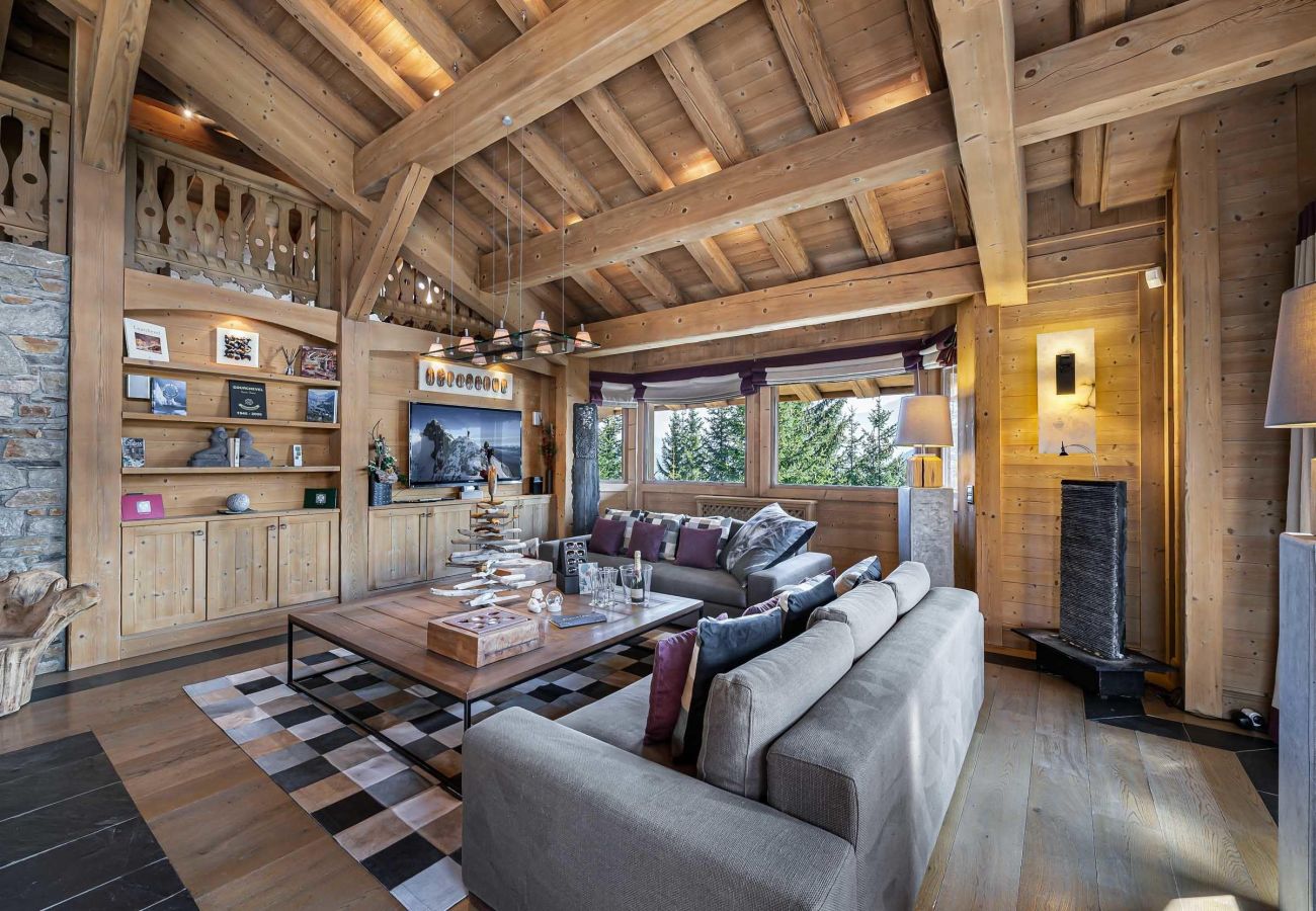 Chalet in Courchevel - Winter Courchevel -- Le Wood and Stone SKI IN OUT