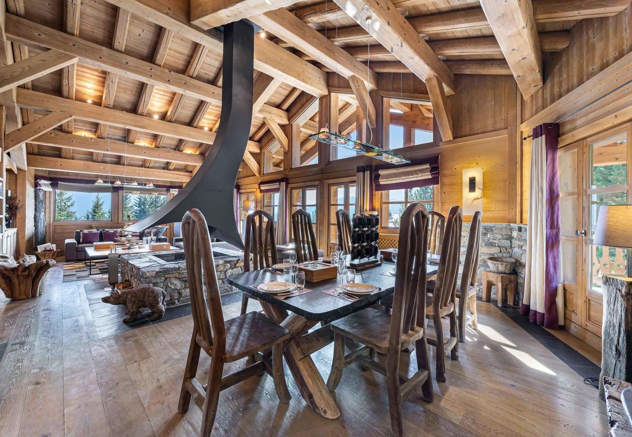 Chalet in Courchevel - Winter Courchevel -- Le Wood and Stone SKI IN OUT