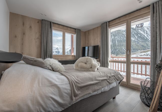Seasonal rental Courchevel, Room for two, Mountain views 