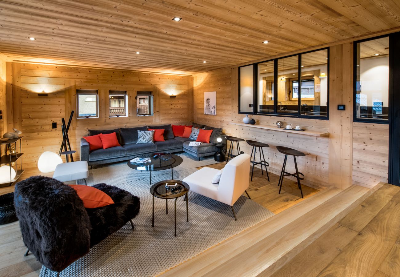 Chalet in Les Allues - Winter Méribel // Chalet Exception SKI IN OUT