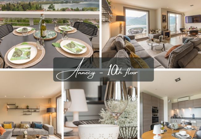Apartment in Annecy - Lac annecy - 10th floor 360° lake and castle view. Apartment in Annecy - Lac annecy - 10th floor 360° lake and castle view.