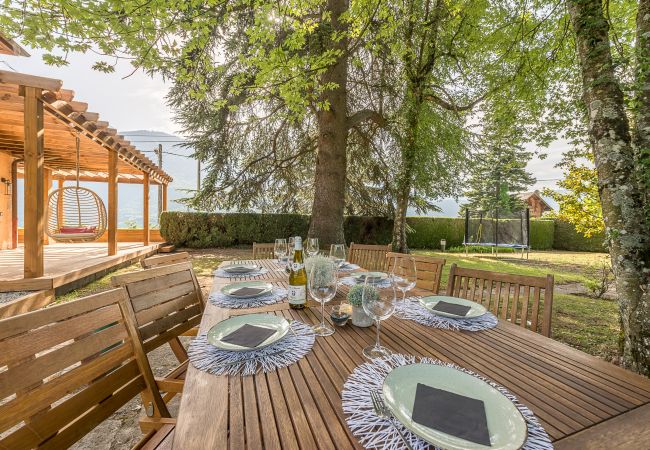House in Doussard - BREDANNAZ - Villa Pernette ★★★★★ vue lac & plage House in Doussard - BREDANNAZ - Villa Pernette ★★★★★ vue lac & plage