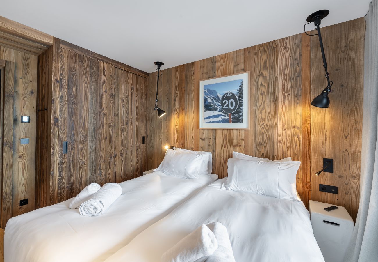 Deluxe Room in our Residence in Meribel - Elegance and Comfort with Mountain Views