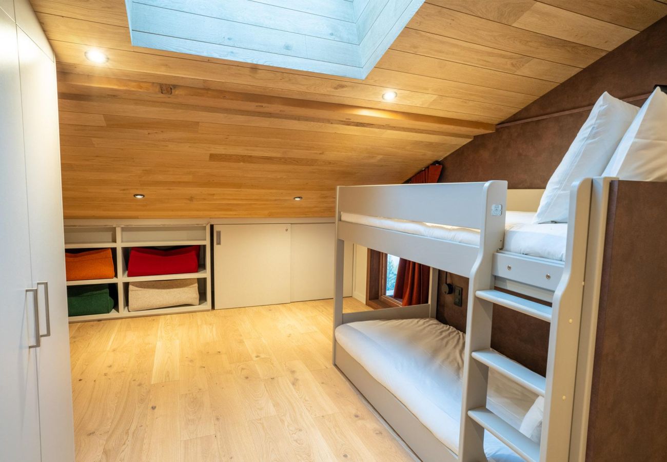 Children's bedroom - bunk bed - mountain 