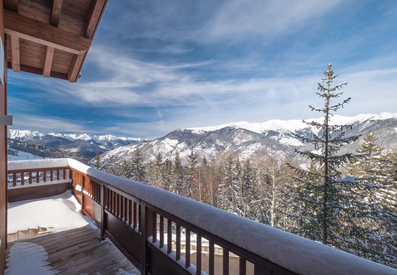 Balcony - slope - mountain - snow 