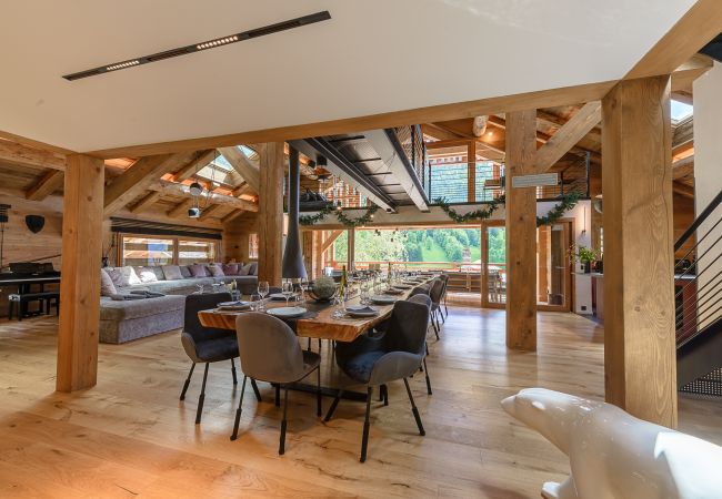 Chalet in La Clusaz - LCZ- Chalet Osmose - Piscine-Sauna-Jacuzzi Chalet in La Clusaz - LCZ- Chalet Osmose - Piscine-Sauna-Jacuzzi