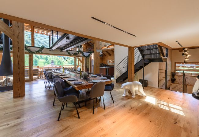 Chalet in La Clusaz - LCZ- Chalet Osmose - Piscine-Sauna-Jacuzzi Chalet in La Clusaz - LCZ- Chalet Osmose - Piscine-Sauna-Jacuzzi