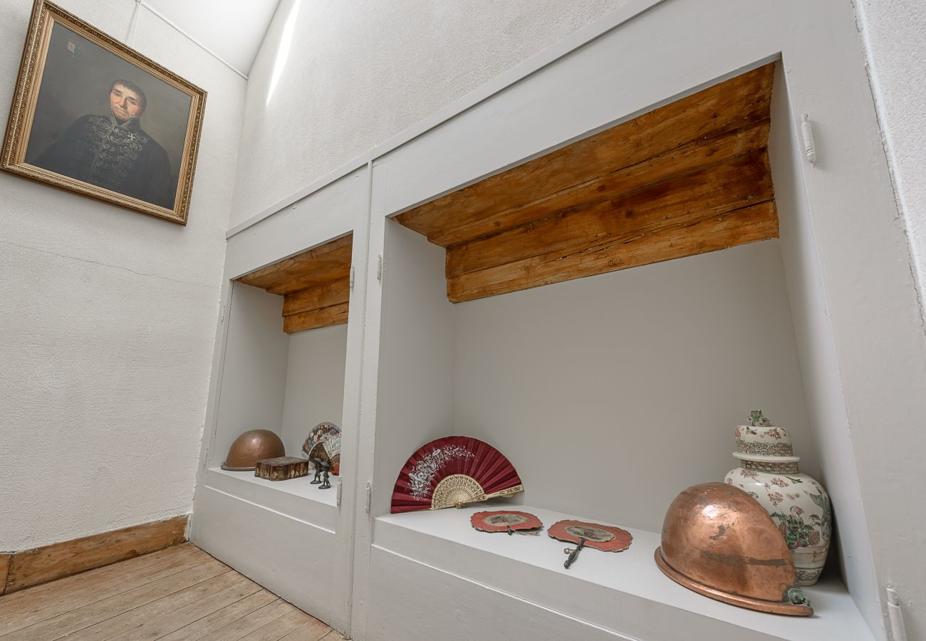 Fine design inside the Villa