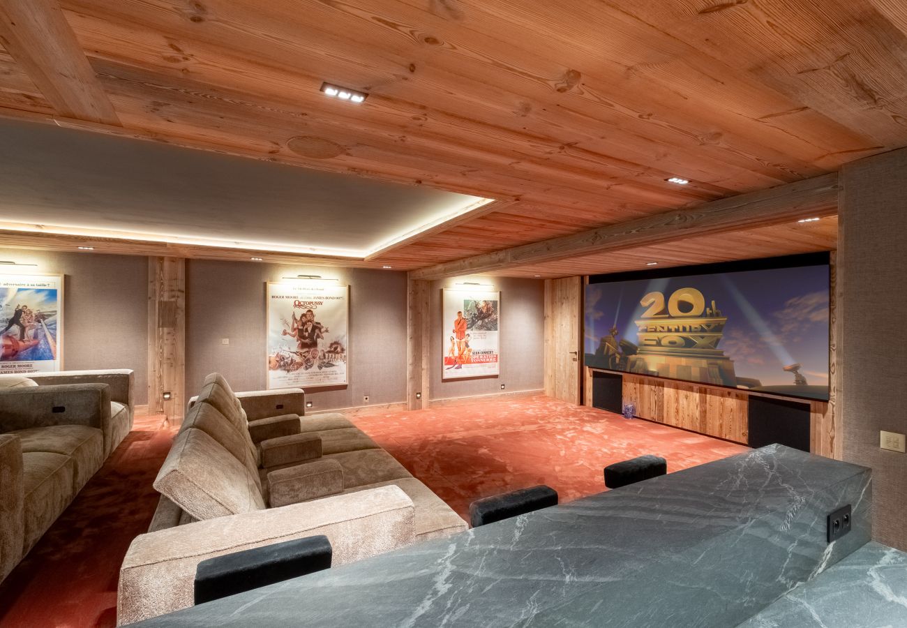 Chalet in Megève - WINTER MEGEVE __ Refuge des Étoiles, Piscine