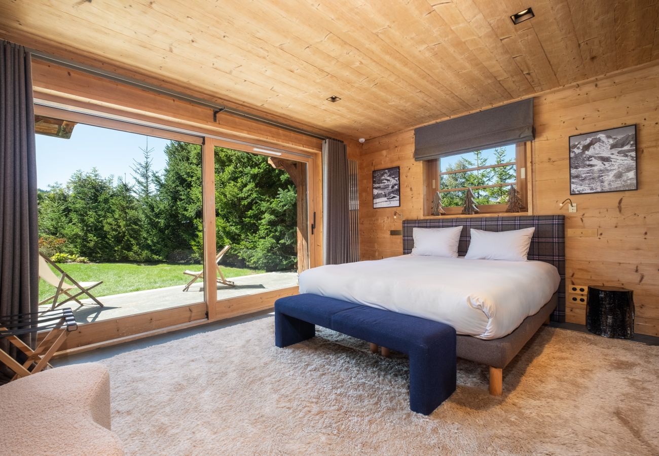 Chalet in Megève - WINTER MEGEVE __ Refuge des Étoiles, Piscine