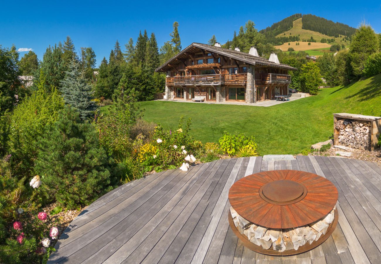 Chalet in Megève - WINTER MEGEVE __ Refuge des Étoiles, Piscine