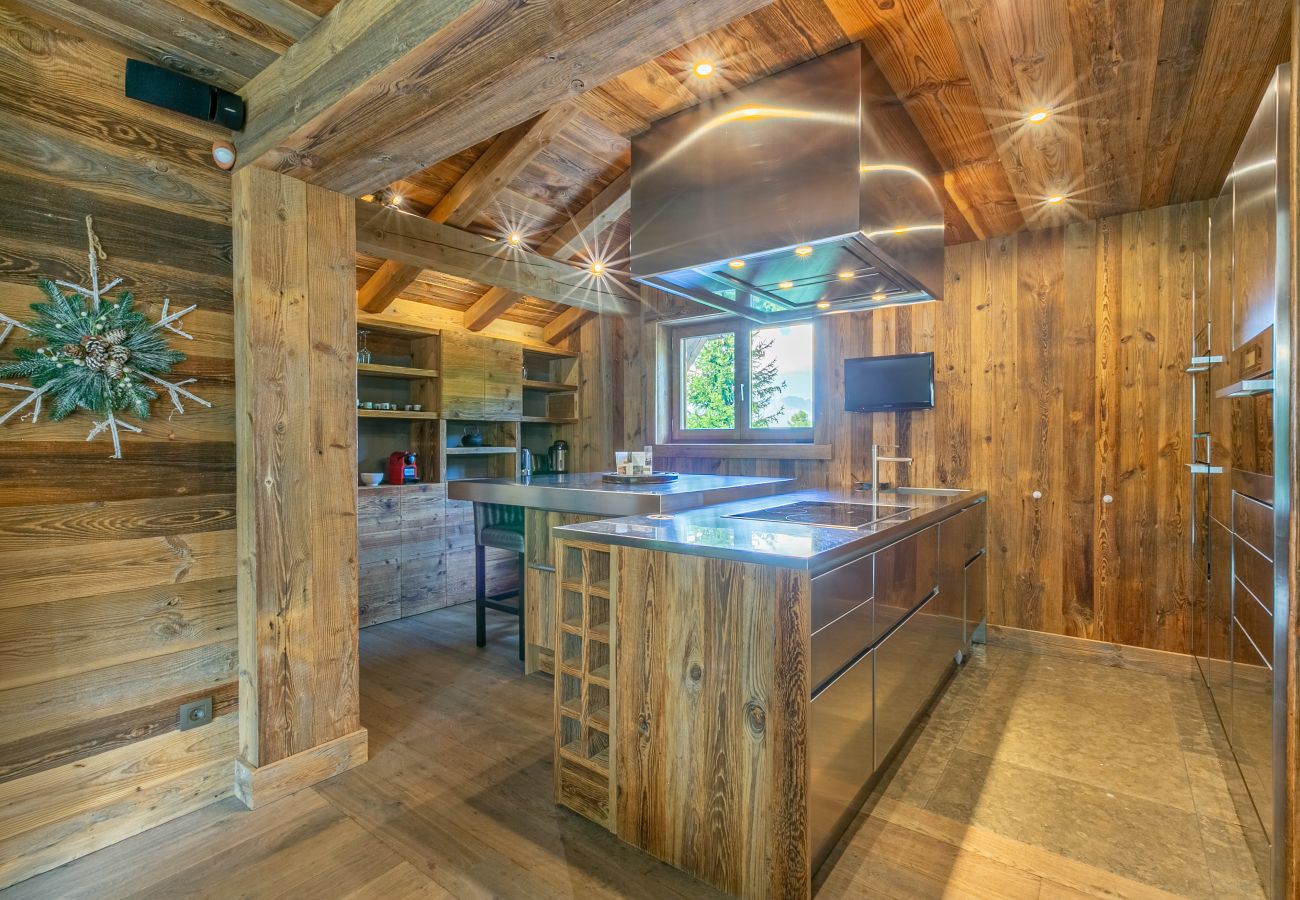 Chalet in Megève - Winter Megeve__ Chalet Majestic, Spa Privé