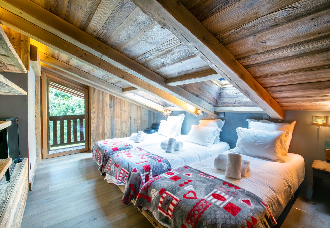 Chalet in Megève - Winter Megeve__ Chalet Majestic, Spa Privé