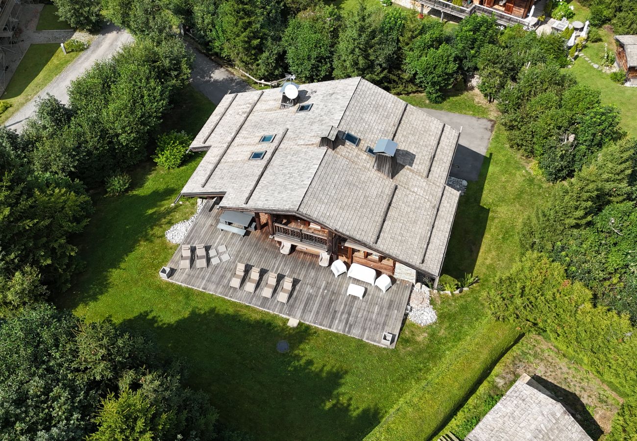 Chalet in Megève - Winter Megeve__ Chalet Majestic, Spa Privé