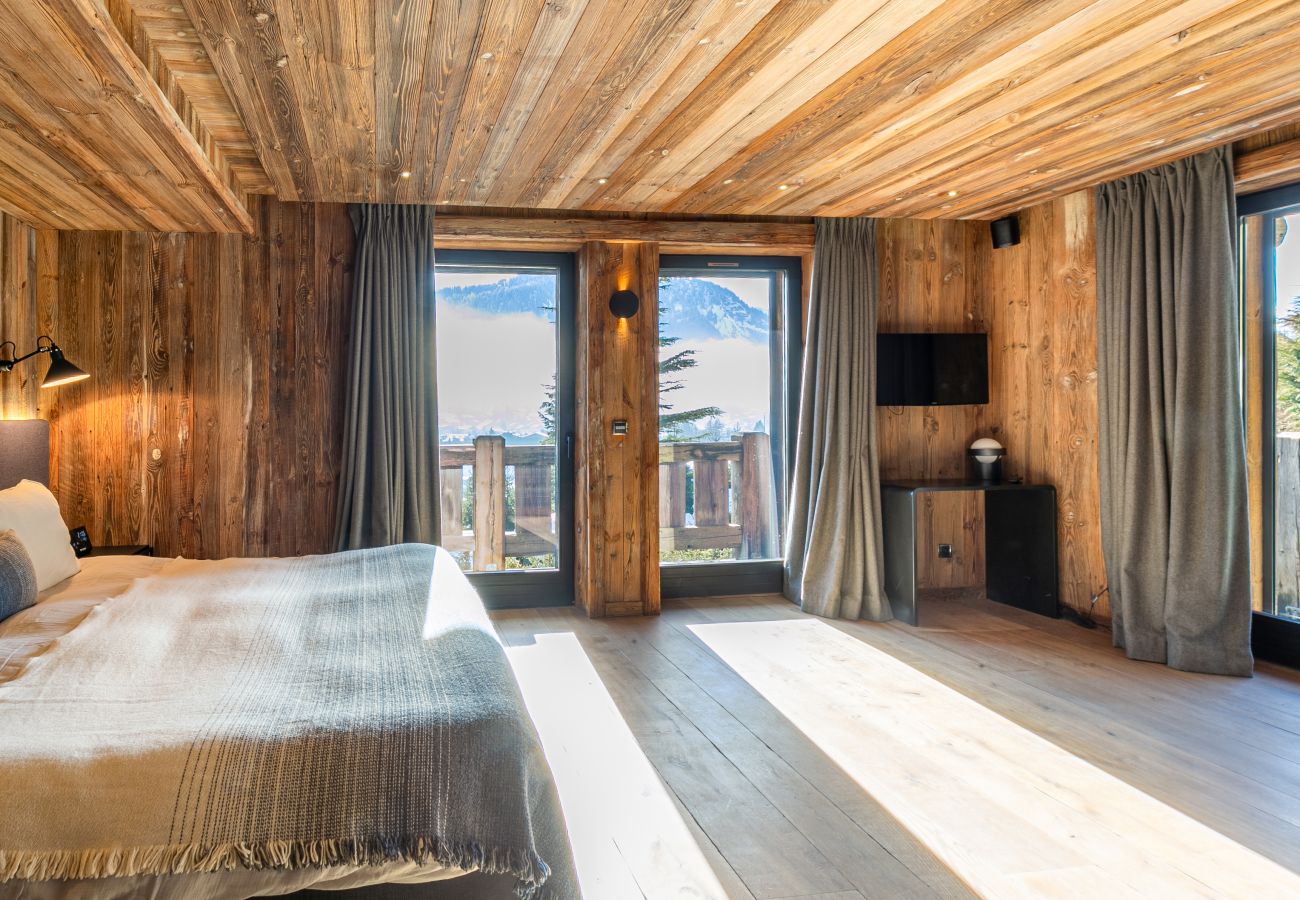 Chalet in Megève - Winter Megeve __ Chalet Altissima, Spa Privé