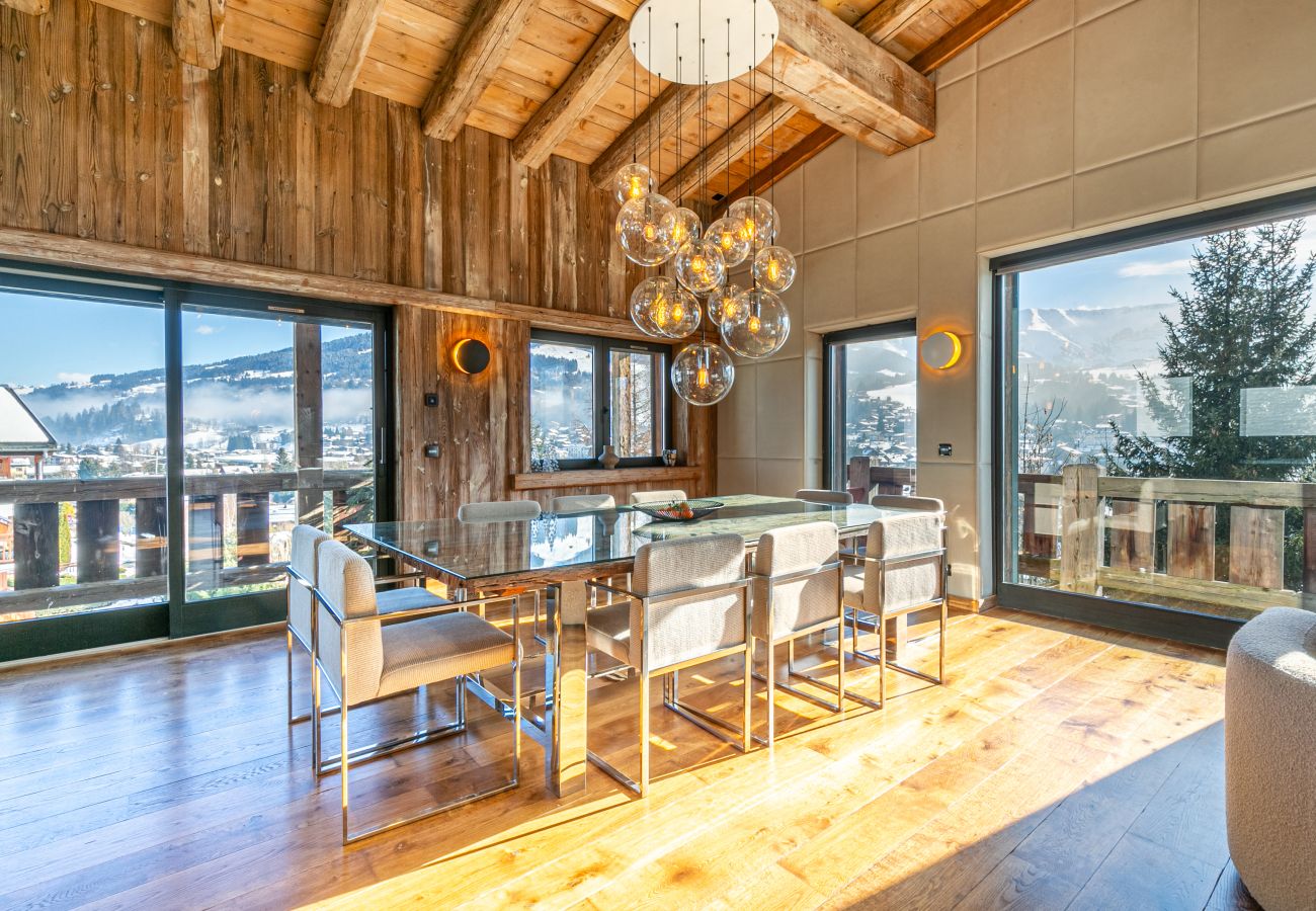 Chalet in Megève - Winter Megeve __ Chalet Altissima, Spa Privé