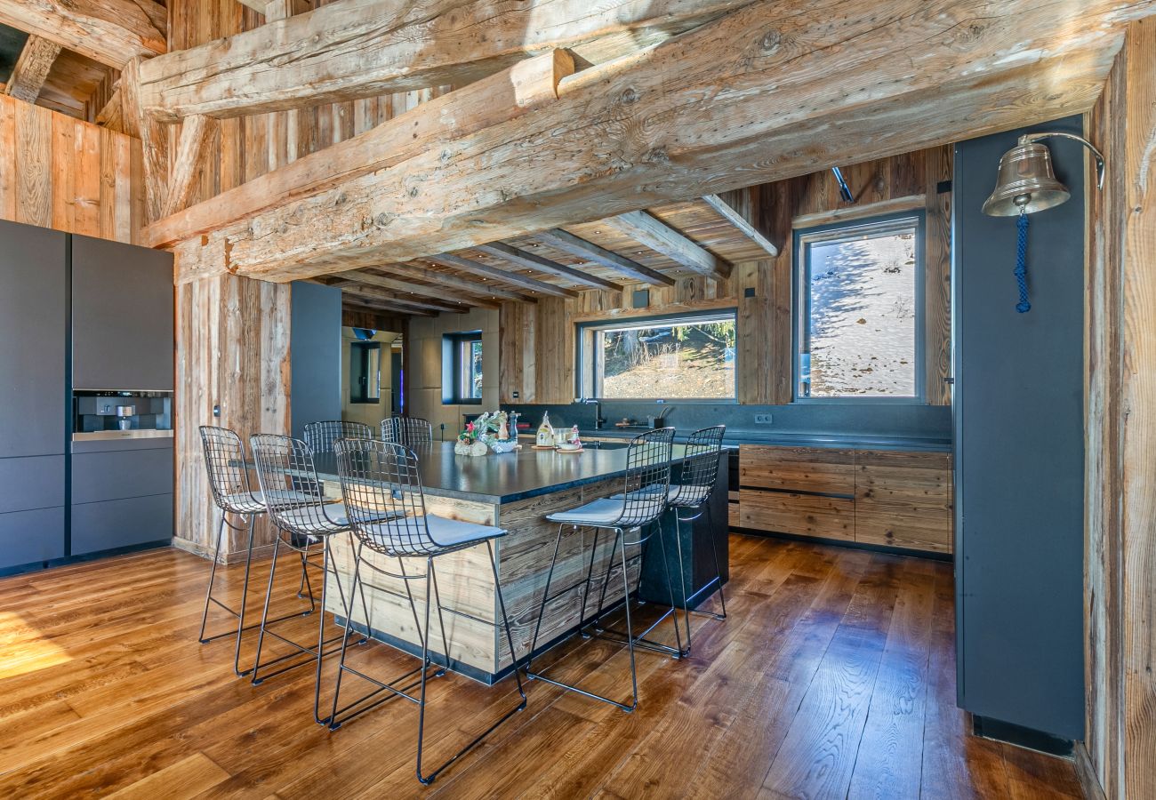 Chalet in Megève - Winter Megeve __ Chalet Altissima, Spa Privé