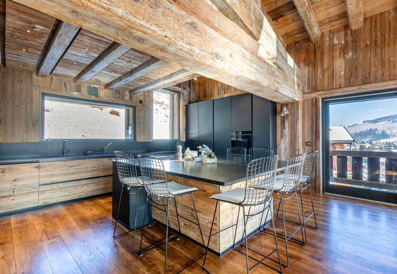 Chalet in Megève - Winter Megeve __ Chalet Altissima, Spa Privé