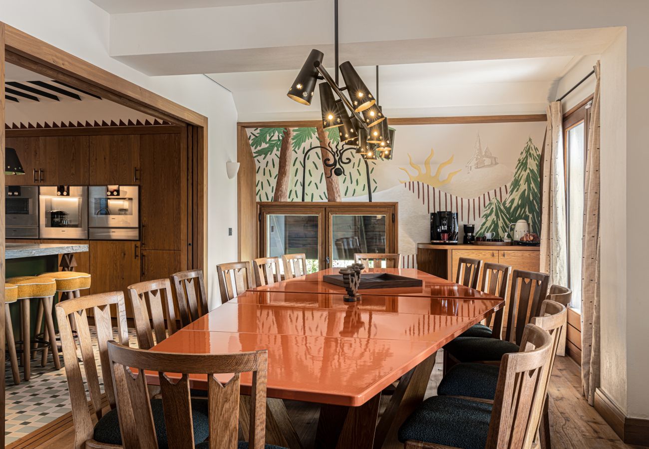 Chalet in Megève - Winter Megeve __ Le Chalet Lodge Iconic