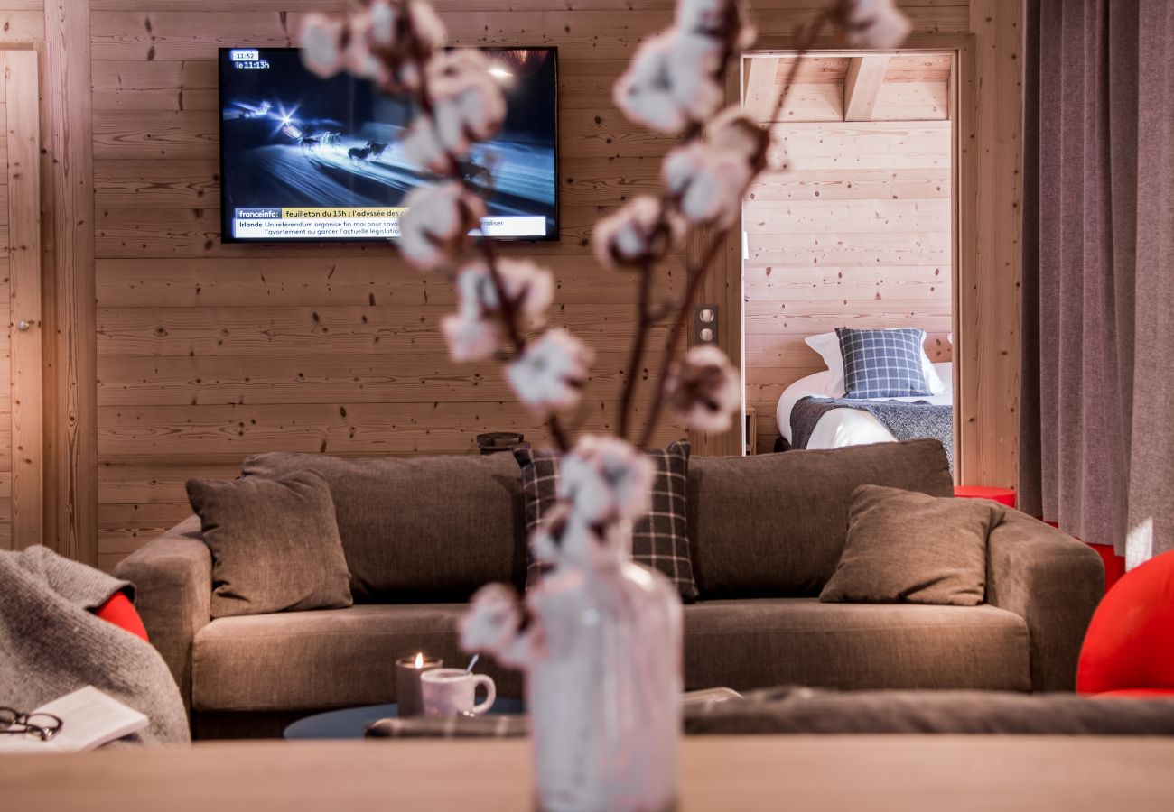 Appartement à La Clusaz - LCZ - Luxueux T6 au pied des pistes, 5* 10/12p