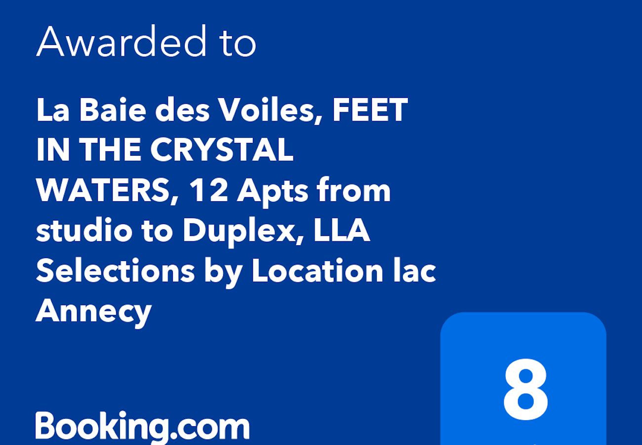 Appartement à Duingt - BAIE DES VOILES - #208 DUPLEX vue lac et Chateau.
