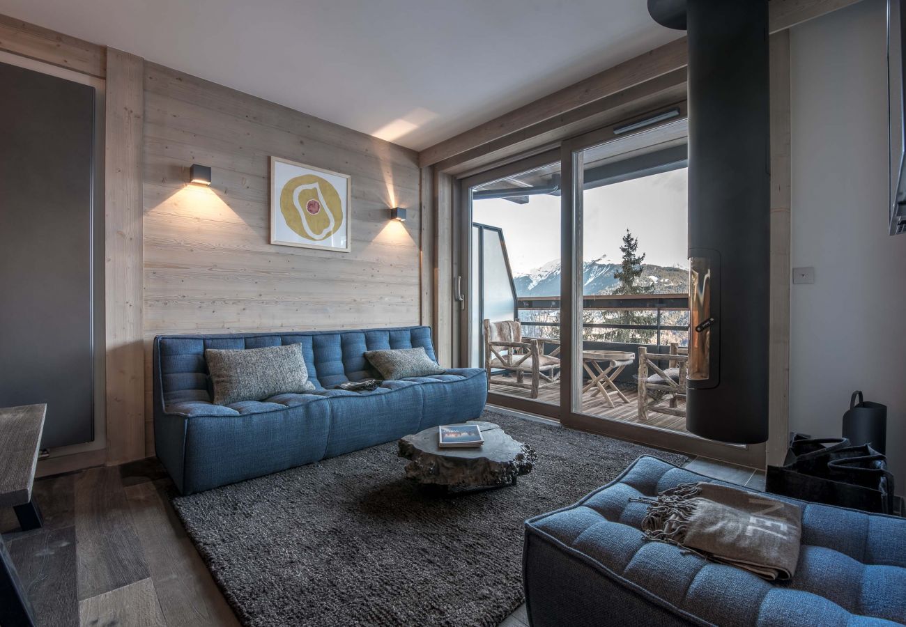 résidence Courchevel ski in out, location avec piscine pied des pistes, température Courchevel février ?, Alpes airbnb luxe