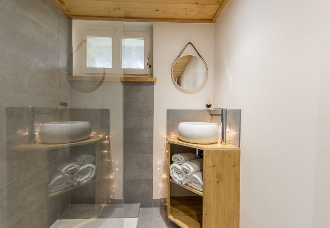 salle de douche, douche, location maison annecy vacances, location maison vacances annecy et alentours