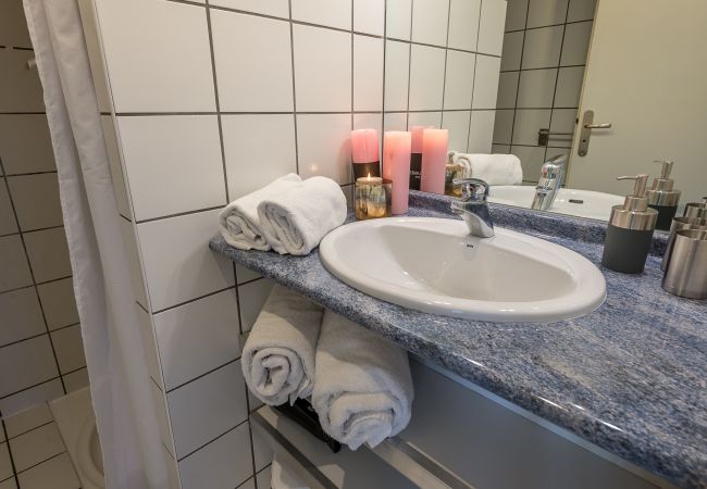 salle de bain, location saisonnière, annecy, vacances, lac, montagne, luxe, maison, villa, hôtel, neige, soleil 