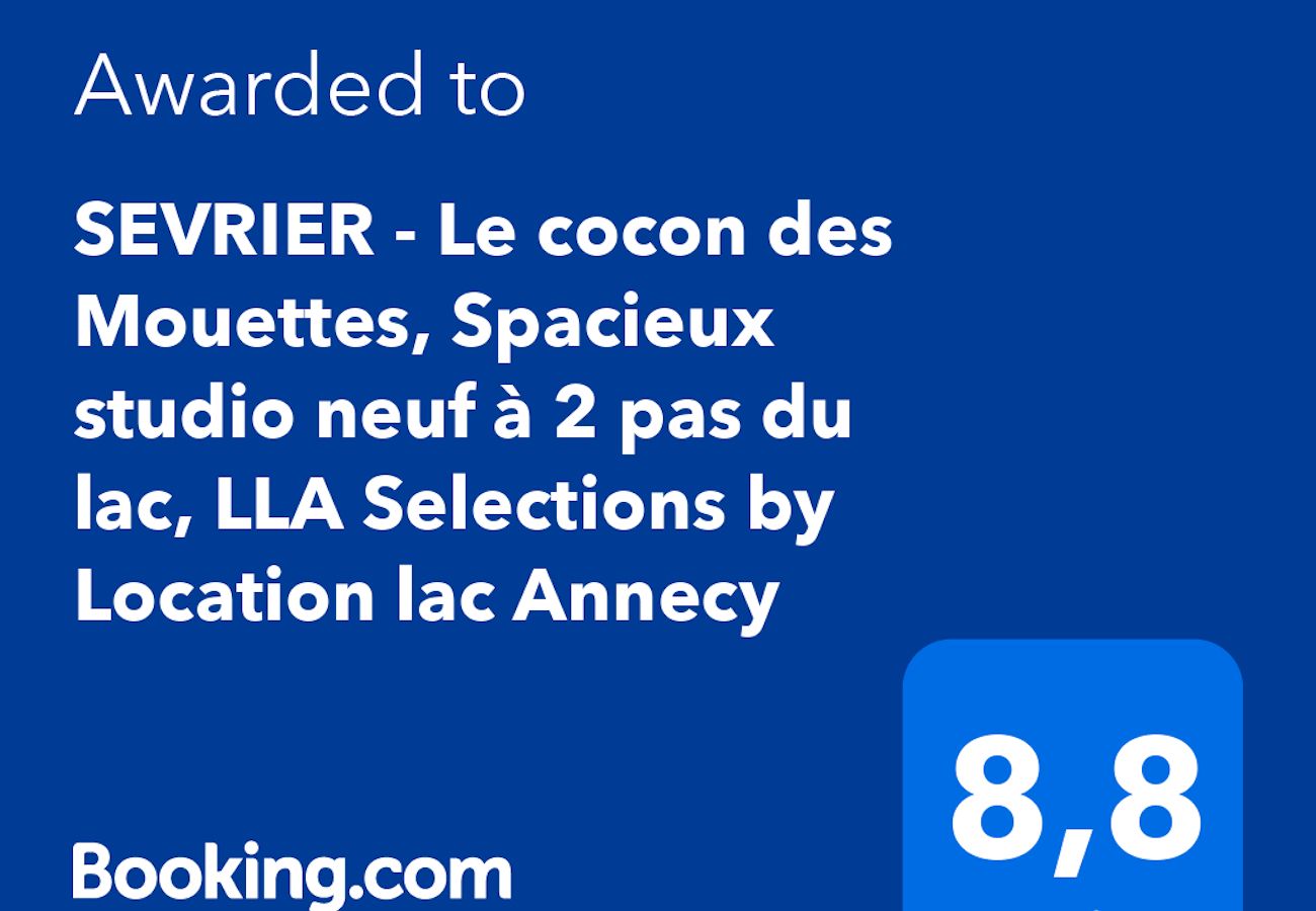 Studio à Sévrier - SEVRIER - Le cocon des Mouettes à 2 pas du Lac