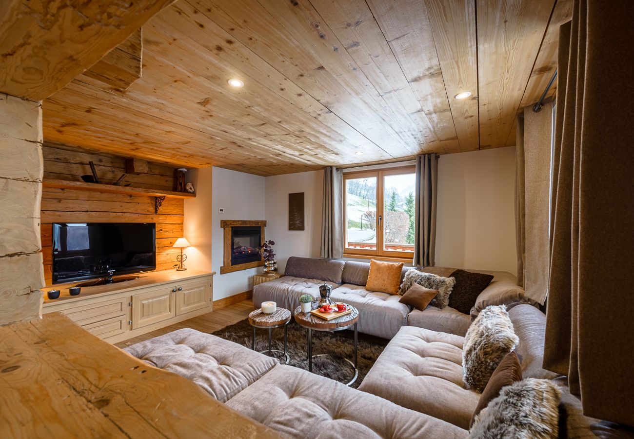 chalet, luxe, location saisonnière, conciergerie haut de gamme, vacances, neige, hôtel, soleil, hiver, montagnes, La Clusaz 