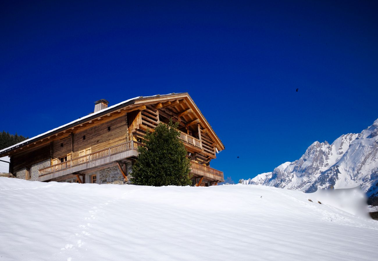 Chalet, luxe, prestige, immobilier la clusaz, haut de gamme, neige, confins, ski, ski nordique, 14 personnes