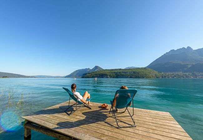 appartement à louer, vue lac annecy, location saisonnière Premium, Duingt, vacances, airbnb luxe, hotel, été, booking 