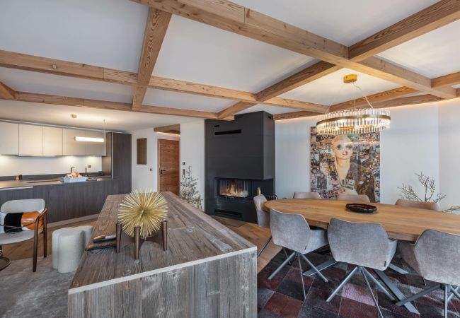Appartement à Courchevel - Winter Courchevel -- L'Avorio, SKI IN OUT, 8pax Appartement à Courchevel - Winter Courchevel -- L'Avorio, SKI IN OUT, 8pax