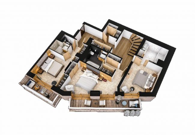 Appartement à Courchevel - Winter Courchevel -- Tintoretto, SKI IN OUT, 8pax Appartement à Courchevel - Winter Courchevel -- Tintoretto, SKI IN OUT, 8pax