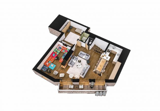 Appartement à Courchevel - Winter Courchevel -- Tintoretto, SKI IN OUT, 8pax Appartement à Courchevel - Winter Courchevel -- Tintoretto, SKI IN OUT, 8pax