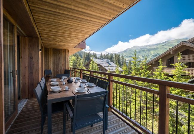 résidence Méribel au pied des pistes, où loger à méribel, airbnb cocooning dans les alpes françaises, ski in out 