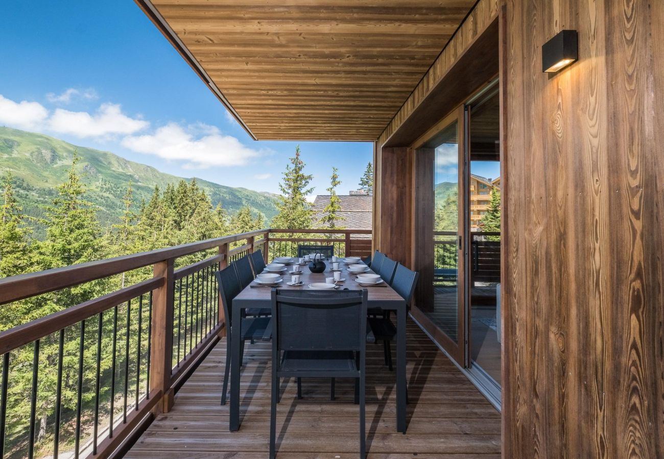 résidence Méribel au pied des pistes, où loger à méribel, airbnb cocooning dans les alpes françaises, ski in out 